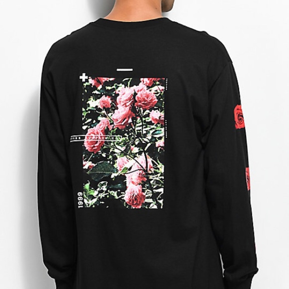 Empyre Vertigo Rose Black Long Sleeve MED